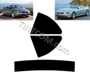                                 Passgenaue Tönungsfolie - BMW 6er Е64 (2 Türen, Cabriolet, 2004 - 2011) Solar Gard - NR Smoke Plus Serie
                            
